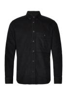 Onsnewterry Reg Cord Ls Shirt Tops Shirts Casual Black ONLY & SONS