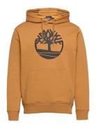 Kennebec River Tree Logo Hoodie Wheat Boot/Black Tops Sweatshirts & Hoodies Hoodies Yellow Timberland