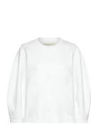 Marviniw Cocoon Blouse Tops Sweatshirts & Hoodies Sweatshirts White InWear