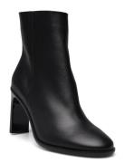 Curved Stil Ankle Boot 90Hh Shoes Boots Ankle Boots Ankle Boots With Heel Black Calvin Klein