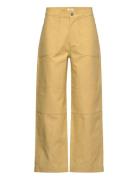 Heavy Twill Krauer Pants Bottoms Trousers Wide Leg Yellow Mads Nørgaard