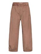 Trousers Tricia Cropped Bottoms Trousers Brown Wheat