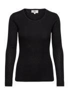 Sofiann T-Shirt Long Sleeve Tops T-shirts & Tops Long-sleeved Black Noa Noa