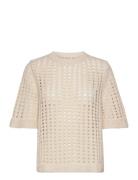 Fasaia Tops Knitwear Jumpers Beige Masai