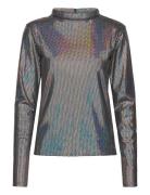 Rodebjer Marion Sparkle Tops Blouses Long-sleeved Multi/patterned RODEBJER