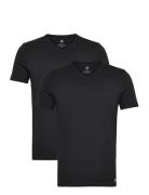 V-Neck Sport T-Kortærmet Skjorte Black Adidas Underwear