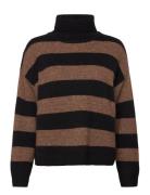 Objminna L/S Rollneck Knit Pullover Noos Tops Knitwear Turtleneck Black Object