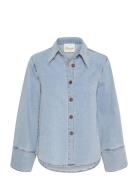 Laramw 115 Sofia Shirt Tops Shirts Long-sleeved Blue My Essential Wardrobe