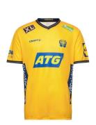 Sweden Handball Replica Tee M Sport T-Kortærmet Skjorte Yellow Craft