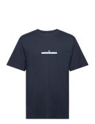 Dpworld Championship T-Shirt Tops T-Kortærmet Skjorte Navy Denim Project