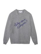 Choiseul Parlez Vous Francais Tops Knitwear Jumpers Grey Maison Labiche Paris