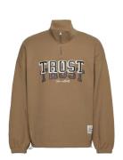 Rrnolan Sweat Tops Sweatshirts & Hoodies Sweatshirts Beige Redefined Rebel