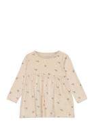 Dress Dresses & Skirts Dresses Casual Dresses Long-sleeved Casual Dresses Cream Sofie Schnoor Baby And Kids