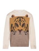 Pelle - Pullover Tops Knitwear Pullovers Multi/patterned Hust & Claire