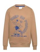 Tnhoward Sweatshirt Tops Sweatshirts & Hoodies Sweatshirts Beige The New