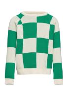 Tnolly Knit Pullover Tops Knitwear Pullovers Green The New
