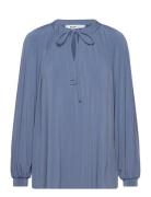 Jodie - Day Wish Tops Blouses Long-sleeved Blue Day Birger Et Mikkelsen