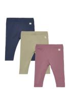Leggings Brushed Inside Exclus Bottoms Trousers Blue Lindex