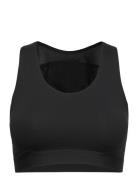 Nb Sleek Medium Support Pocket Sports Bra Sport Bras & Tops Sports Bras - All Black New Balance