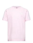 Lk 3S Co Tee Sport T-Kortærmet Skjorte Pink Adidas Performance