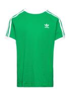 3 Stripes Tee Sport T-Kortærmet Skjorte Green Adidas Originals