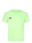 Adizero E Tee Sport T-shirts & Tops Short-sleeved Green Adidas Performance