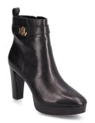 Maisey-Boots-Bootie Shoes Boots Ankle Boots Ankle Boots With Heel Black Lauren Ralph Lauren