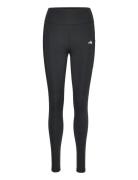 Opt St Hr 1/1 L Sport Running-training Tights Black Adidas Performance