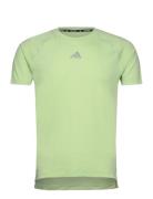 Gym+ Tee Sport T-Kortærmet Skjorte Green Adidas Performance