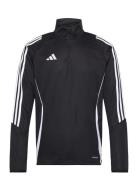 Tiro24 Training Top Sport Sweatshirts & Hoodies Sweatshirts Black Adidas Performance
