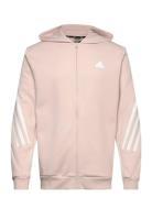 M Fi 3S Fz Sport Sweatshirts & Hoodies Hoodies Pink Adidas Sportswear