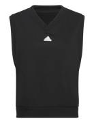 W Bluv Q1 Vest Sport T-shirts & Tops Sleeveless Black Adidas Sportswear