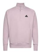 M Z.n.e. H-Zip Sport Sweatshirts & Hoodies Sweatshirts Pink Adidas Sportswear