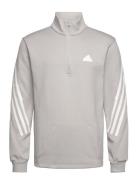 M Fi 3S Halfzip Sport Sweatshirts & Hoodies Sweatshirts Grey Adidas Sportswear