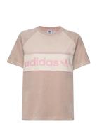 Ny Tee Sport T-shirts & Tops Short-sleeved Brown Adidas Originals