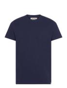 Regular T-Shirt Tops T-Kortærmet Skjorte Navy Revolution
