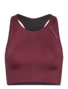 Iconic Wool Lined Sports Bra Sport Bras & Tops Sports Bras - All Burgundy Casall