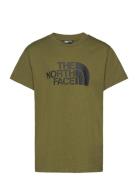 B S/S Easy Tee Sport T-Kortærmet Skjorte Khaki Green The North Face