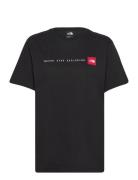 M S/S Never Stop Exploring Tee Sport T-shirts & Tops Short-sleeved Black The North Face