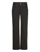 501 90S Rinsed Blacktop Bottoms Jeans Straight-regular Black LEVI´S Women