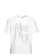 Tee 6 Sport T-Kortærmet Skjorte White BOSS