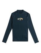 Arch Fill Ls Tops T-shirts Long-sleeved T-Skjorte Navy Billabong