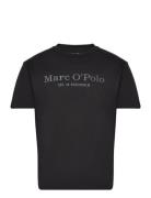 T-Shirts Short Sleeve Tops T-Kortærmet Skjorte Black Marc O'Polo
