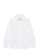 Yd Cotton-Regent-Tp-Dss Tops Shirts Long-sleeved Shirts White Ralph Lauren Kids