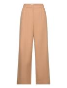 Balboa Loose Wide Leg Pant Bottoms Trousers Wide Leg Beige Tamaris Apparel