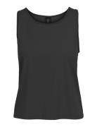 Elevated Performance Singlet Sport T-shirts & Tops Sleeveless Black Johaug