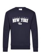 Jjcory Sweat Crew Neck Tops Sweatshirts & Hoodies Sweatshirts Navy Jack & J S