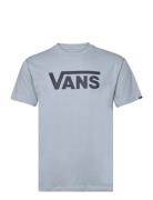 Mn Vans Classic Sport T-Kortærmet Skjorte Blue VANS