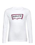 Lvb Glow Effect Ls Batwing / Lvb Glow Effect Ls Batwing Tops T-shirts Long-sleeved T-Skjorte White Levi's