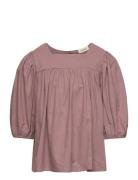 Nmfboa 3/4 Loose Shirt Lil Tops Shirts Long-sleeved Shirts Pink Lil'Atelier